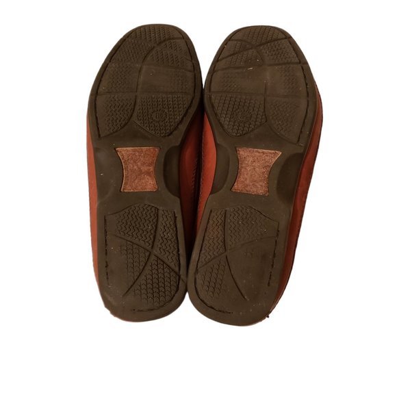 Johnston & Murphy Passport Brown Leather Tassel Loafers Size 10W - Picture 8 of 8